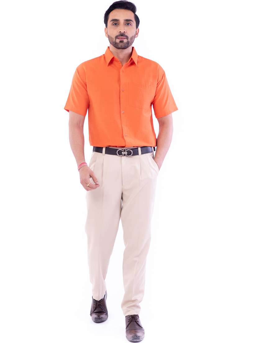 mens solid casual shirt - 17392745 -  Standard Image - 7