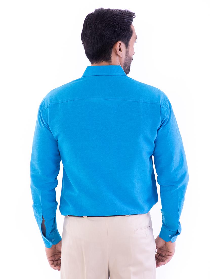 mens solid casual shirt - 17392893 - Standard Image - 2