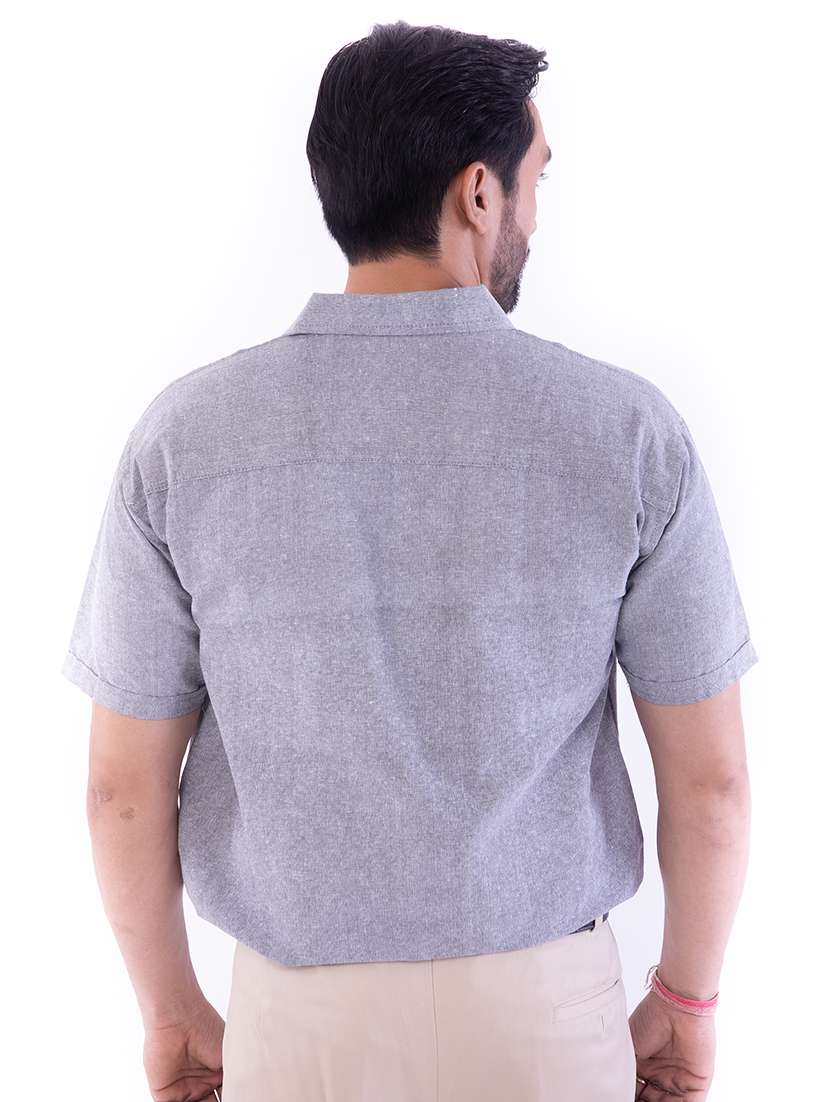 mens melange casual shirt - 17392958 -  Standard Image - 2