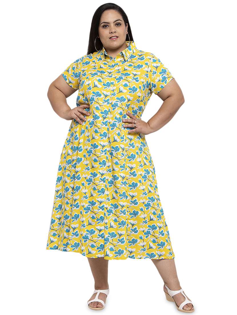 floral maxi plus dress 