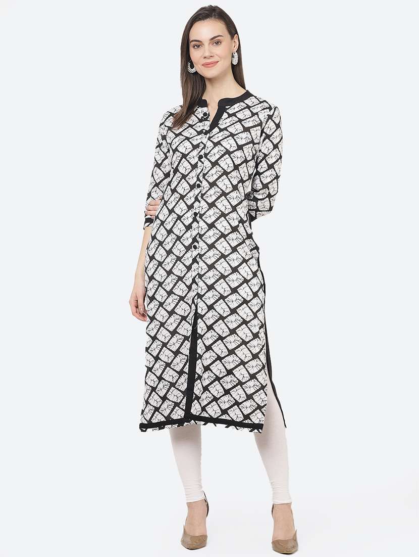 women's front slit kurta