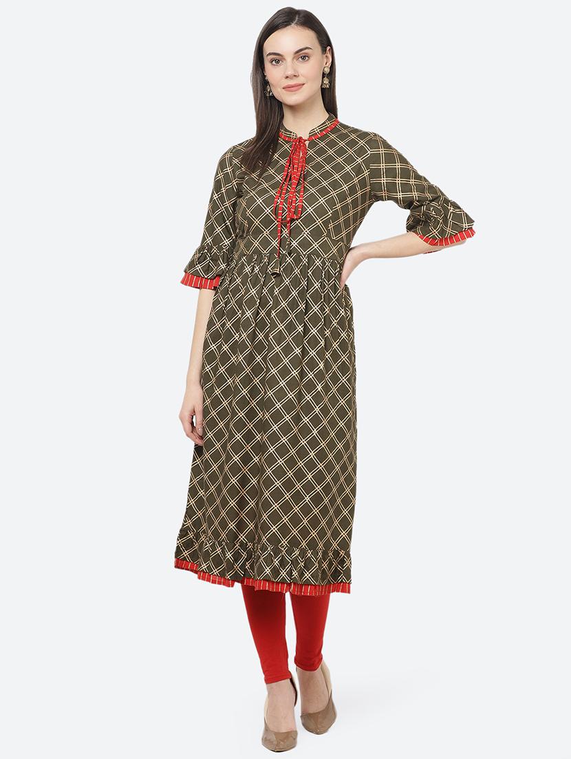 women's a-line kurta