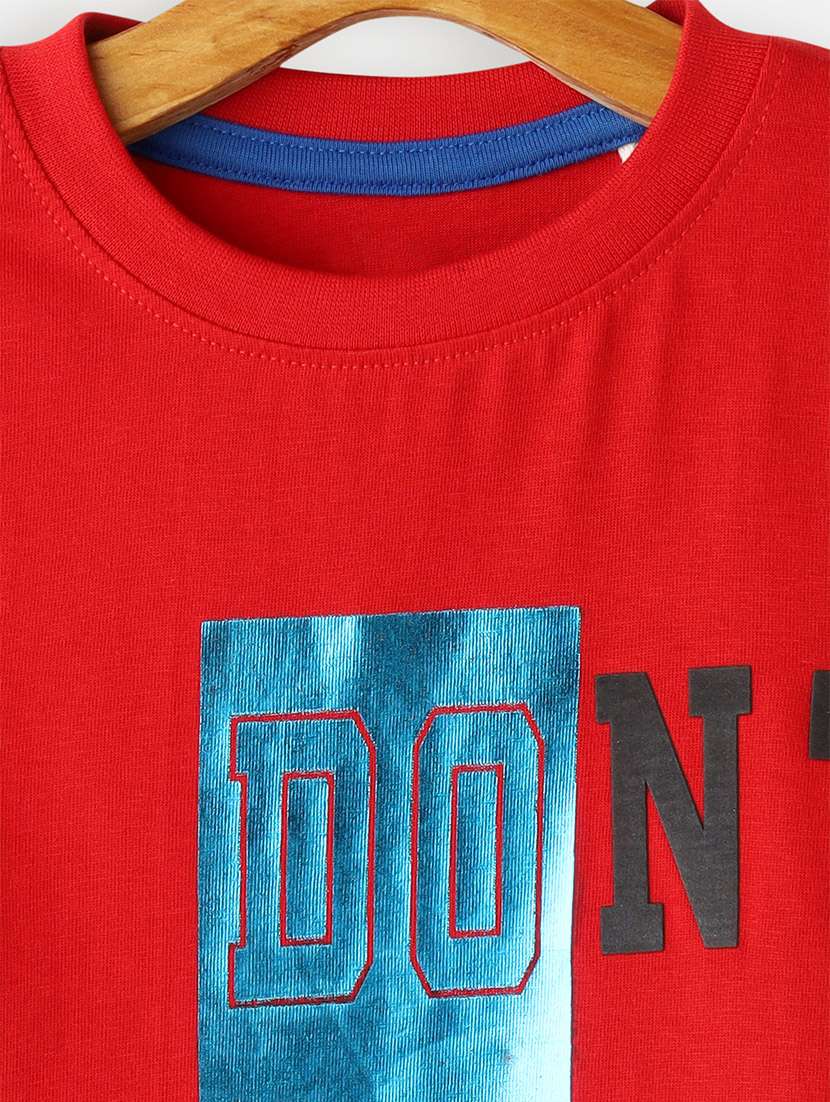 red cotton tshirt - 17398255 - Standard Image - 2