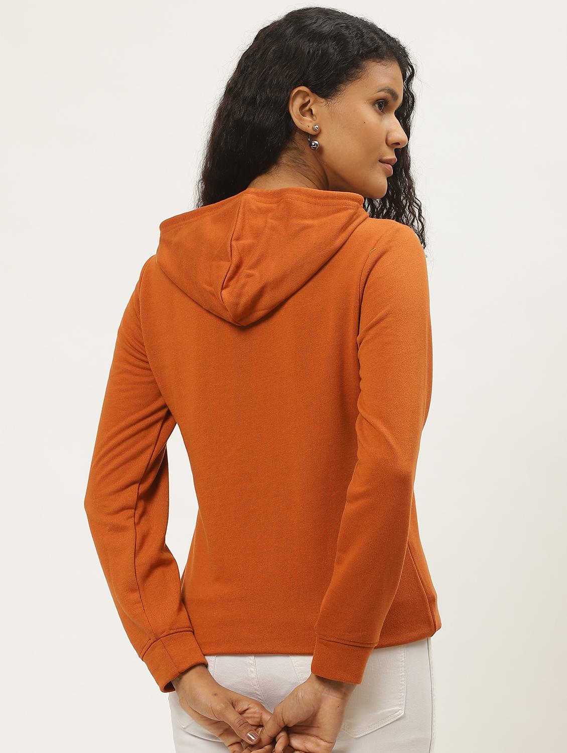 hooded neck fleece sweatshirt - 17398744 - Standard Image - 2