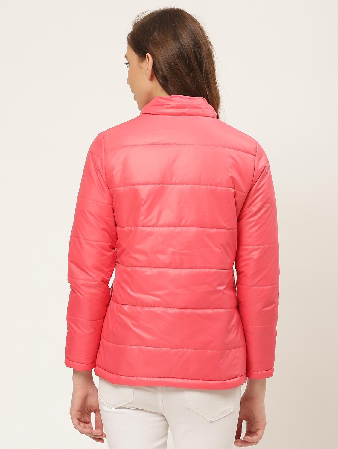 hooded neck padded jacket - 17398752 - Standard Image - 2