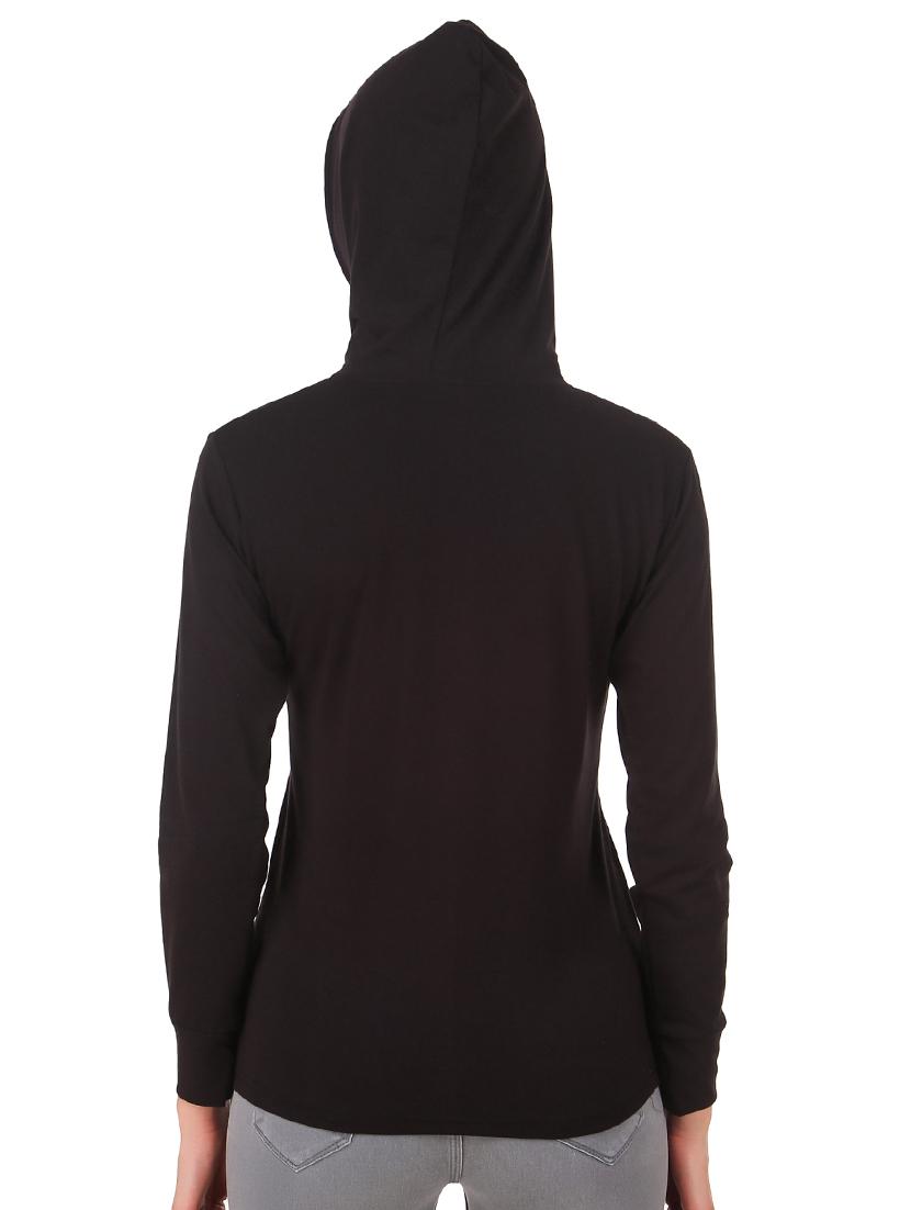 hooded neck graphic sweatshirt - 17403191 - Standard Image - 2