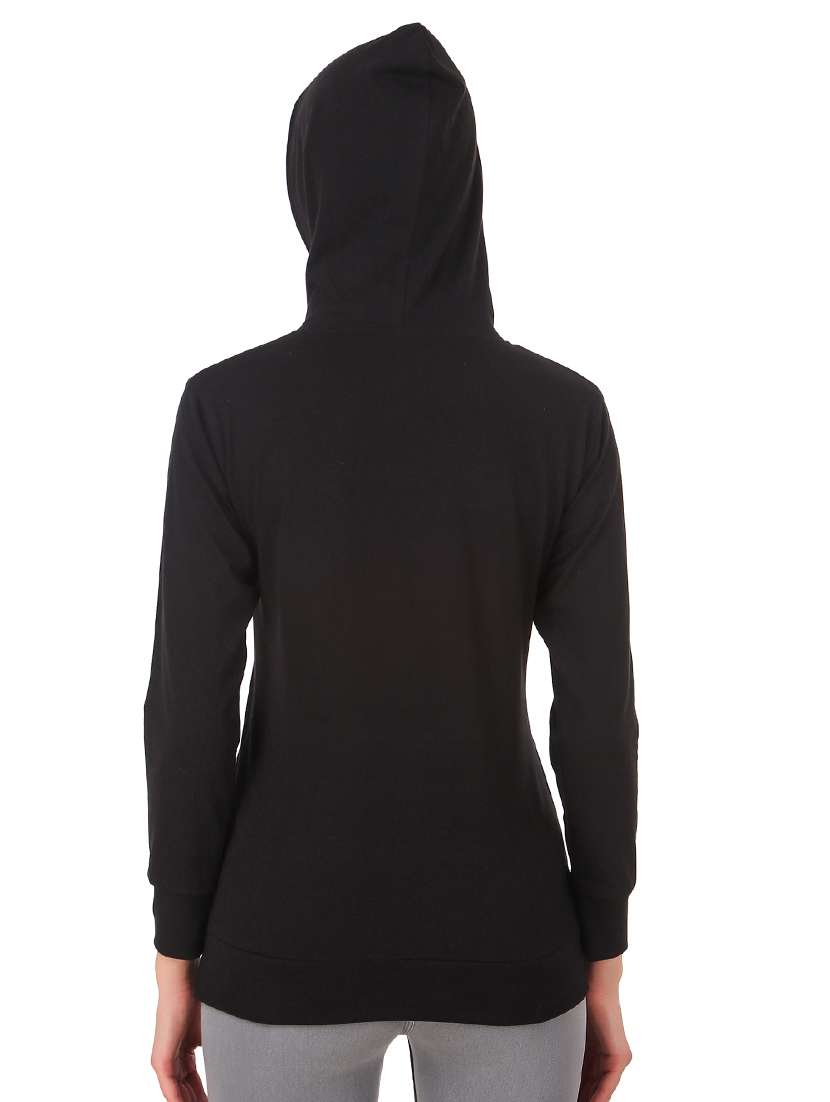 hooded neck graphic sweatshirt - 17403195 -  Standard Image - 2