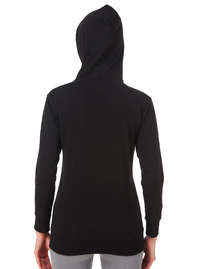 hooded neck zip up sweatshirt - 17403198 - Standard Image - 2
