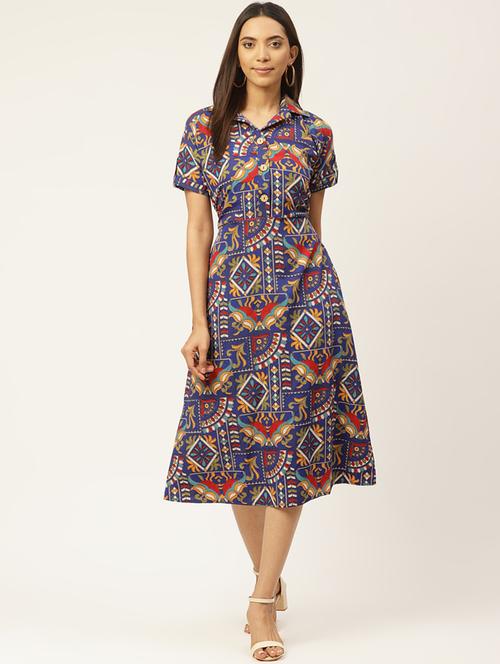 women's  printed dress - 17406029 -  Standard Image - 0