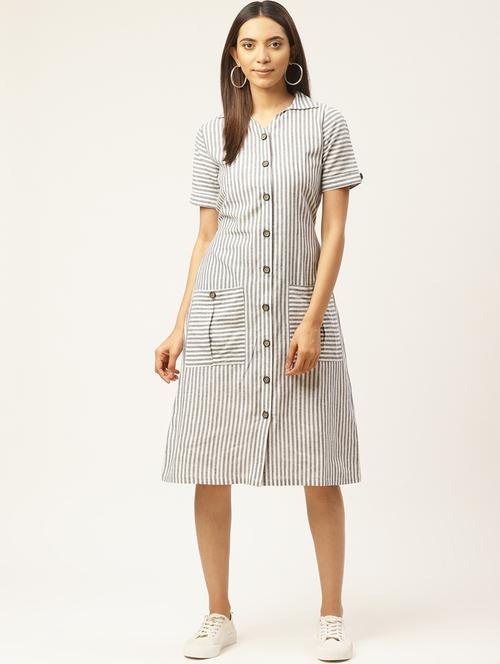 women's  striped dress - 17406035 -  Standard Image - 0