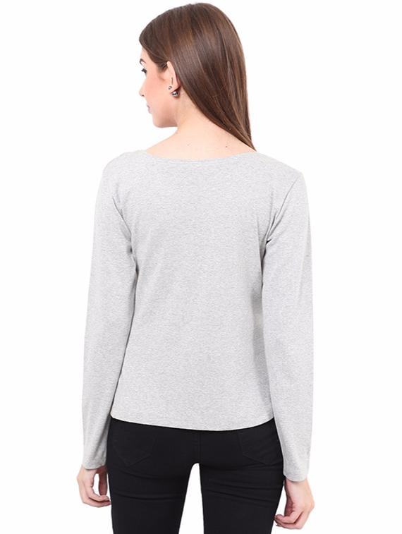 women's front print sweatshirt - 17406042 - Standard Image - 2