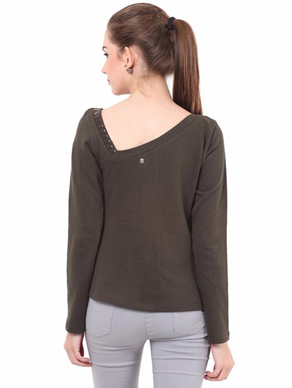 women's plain sweatshirt - 17406044 - Standard Image - 2