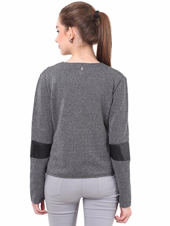 women's plain sweatshirt - 17406047 - Standard Image - 2