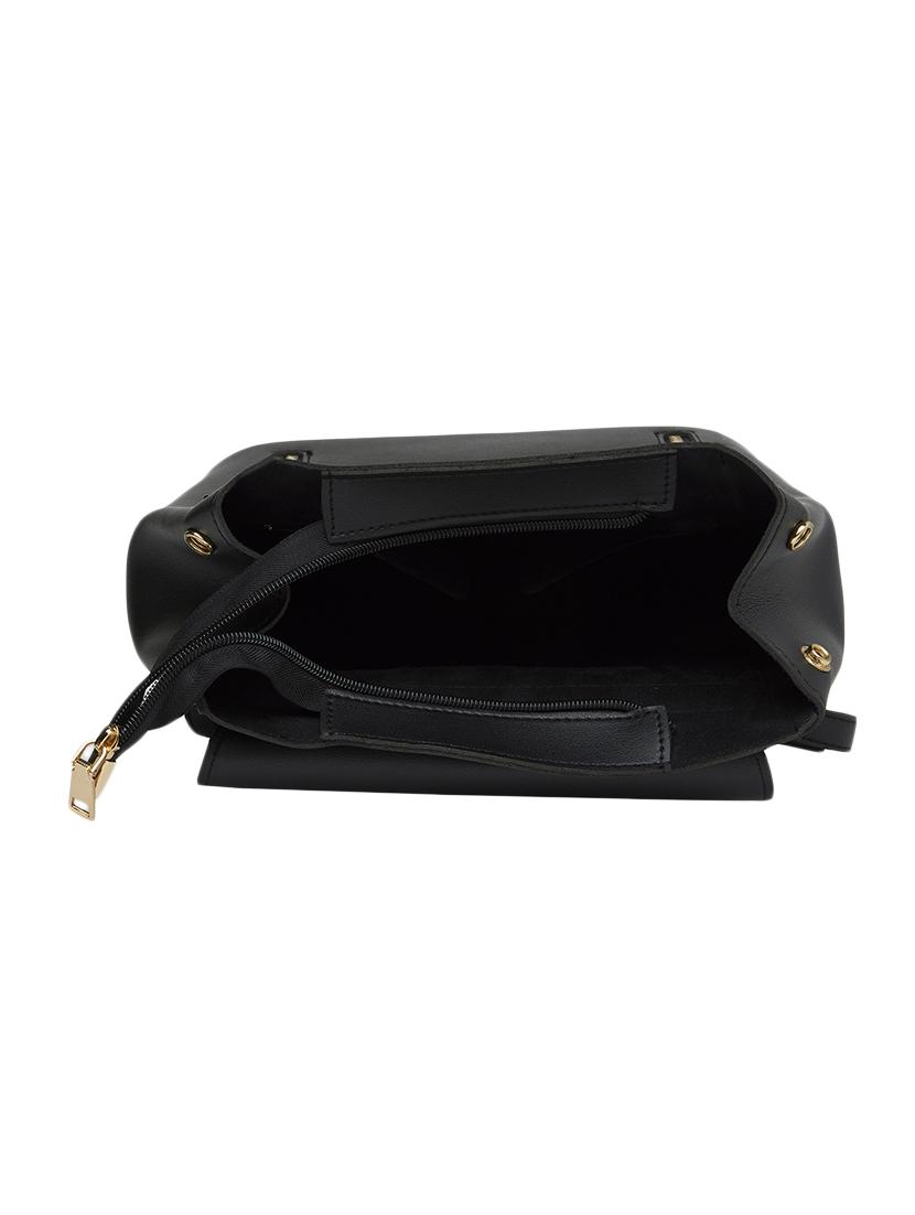black leatherette (pu) fashion backpack - 17407590 - Standard Image - 2