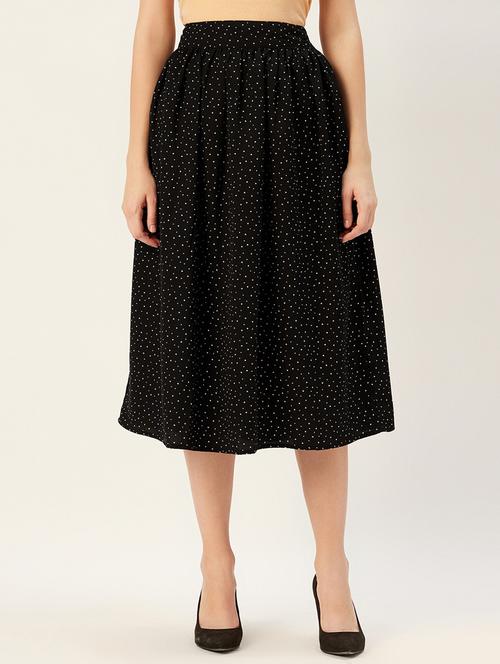 high rise polka dot skirts - 17408529 - Standard Image - 0