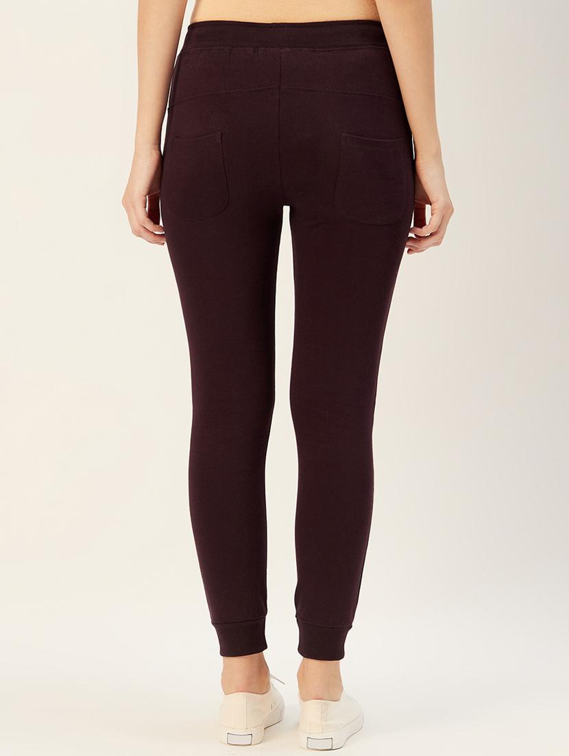 high rise solid joggers - 17408552 - Standard Image - 2