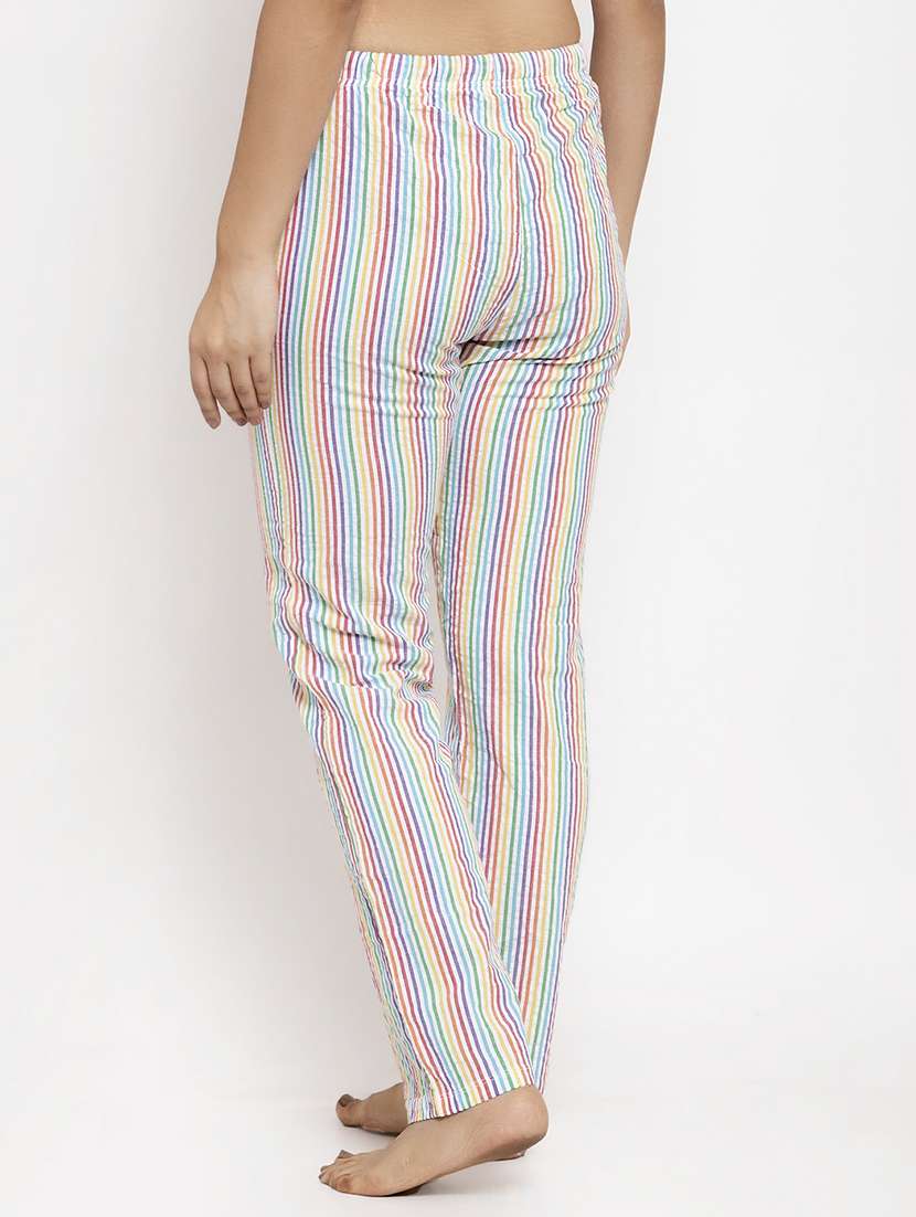 drawstring waist striped pajama - 17408733 -  Standard Image - 2