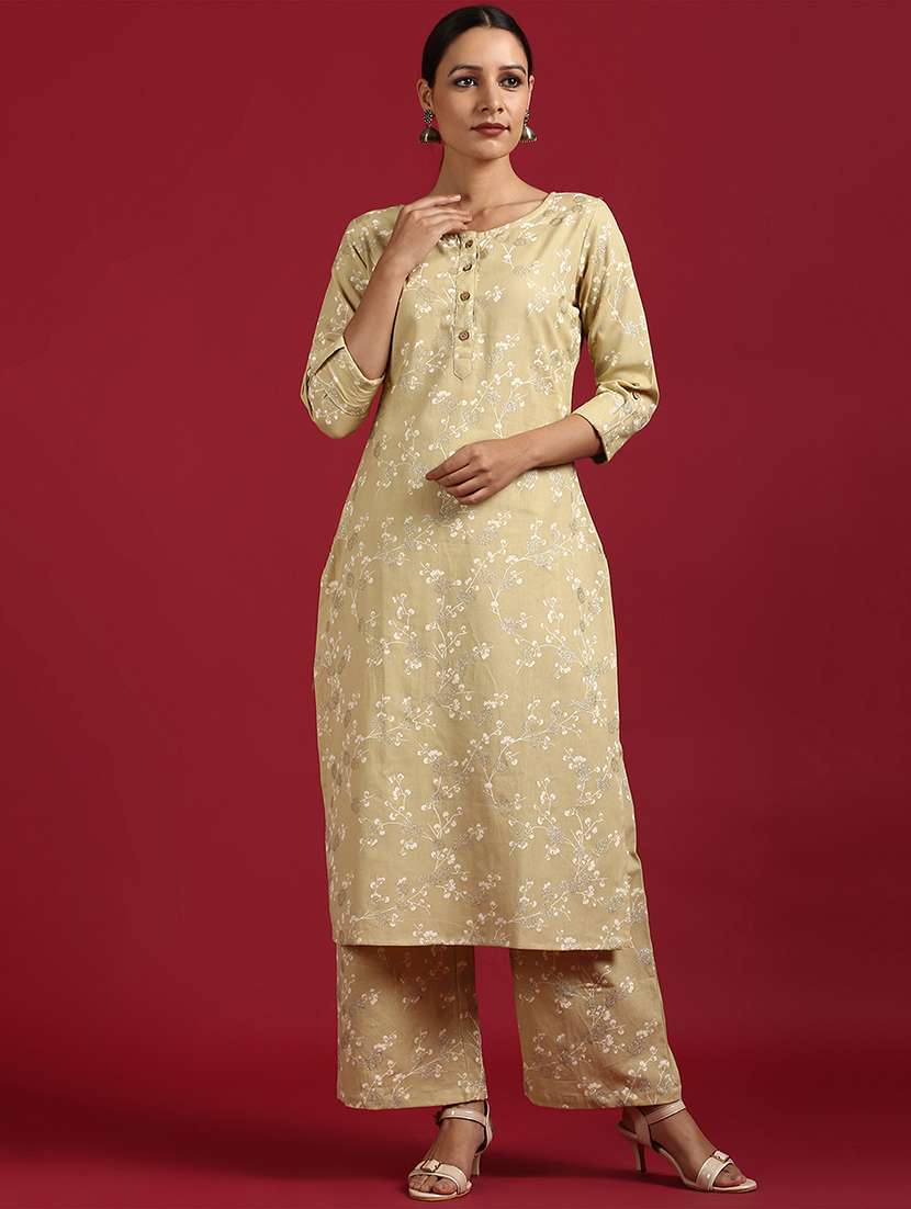 floral kurta palazzo set