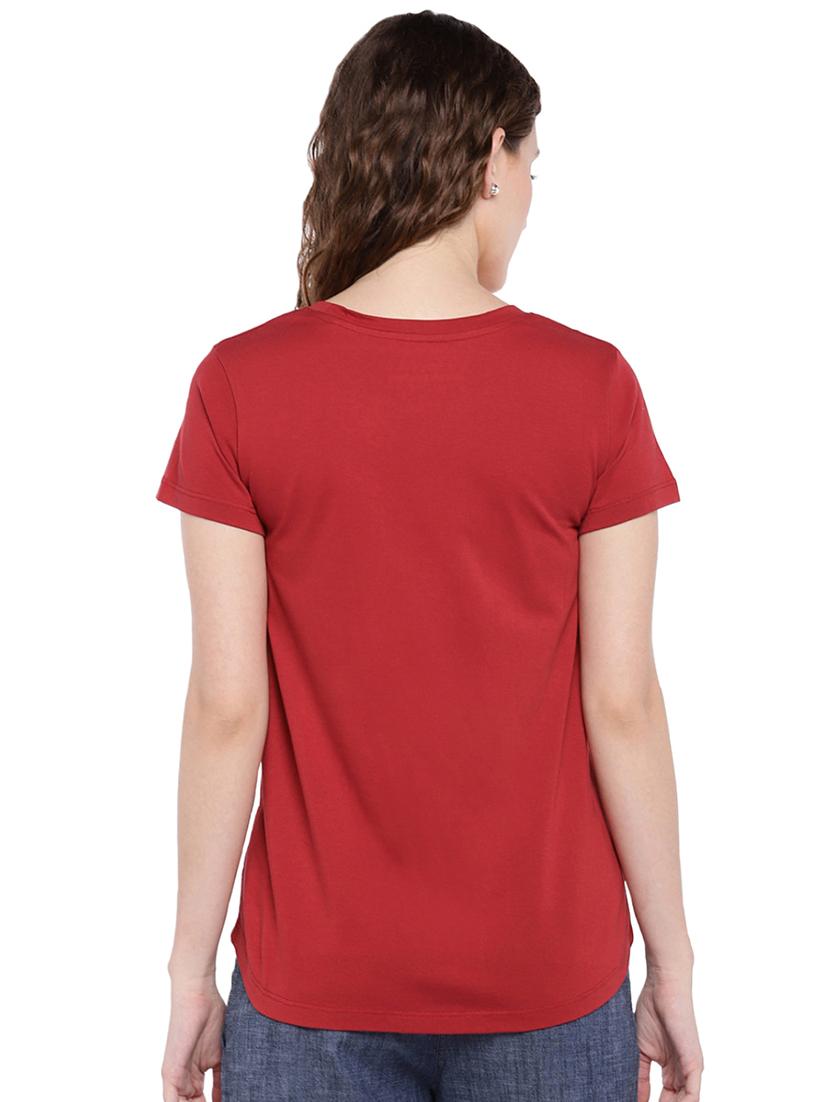 round neck printed tee - 17415586 - Standard Image - 2