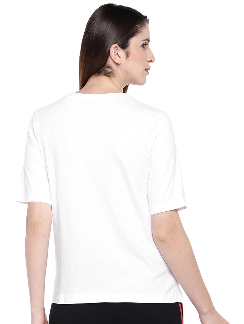 round neck printed tee - 17415590 - Standard Image - 2