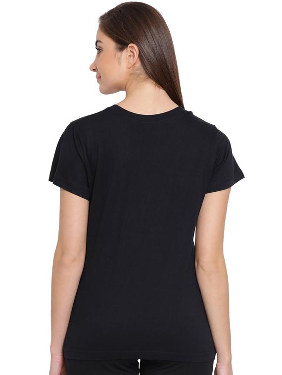 round neck typographic tee - 17415604 - Standard Image - 2