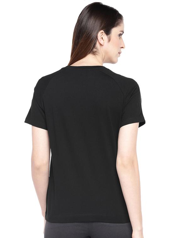 round neck typographic tee - 17415645 - Standard Image - 2