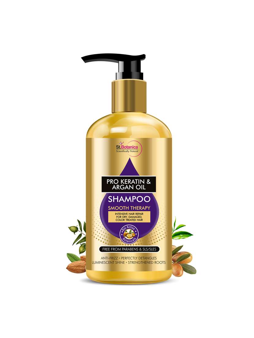 stbotanica pro keratin & argan oil shampoo