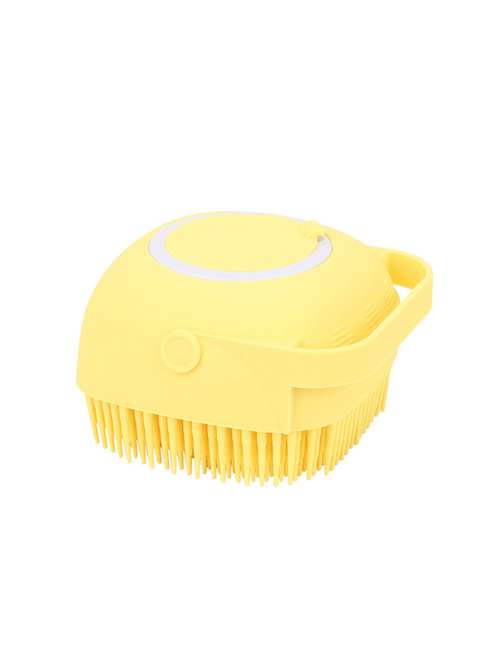 silicone soft bath body brush with shampoo dispenser - 17416710 - Standard Image - 0