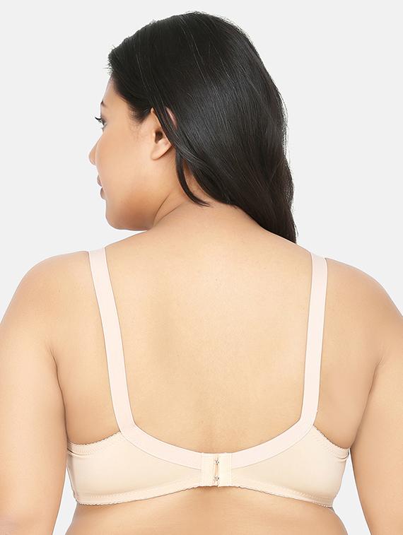 beige nylon plunge bra - 17419305 - Standard Image - 2