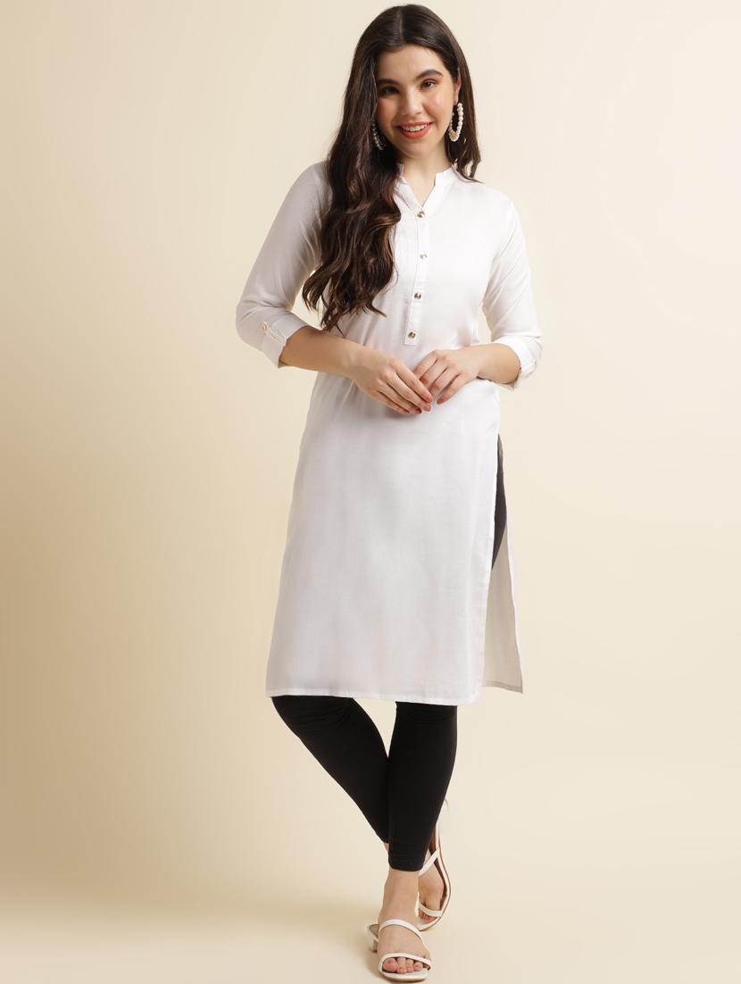 women's straight kurta - 17419436 - Zoom Image - 0
