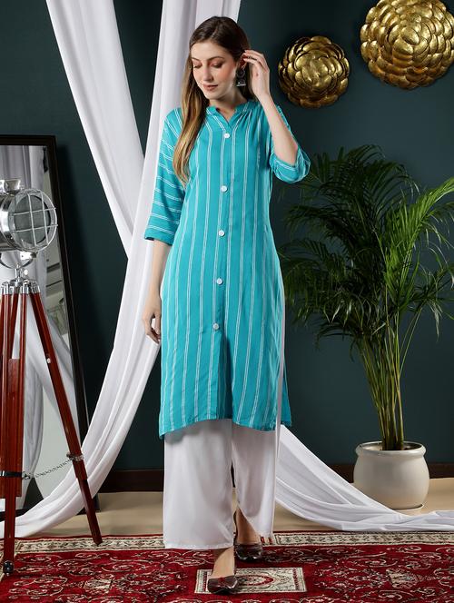 women's straight kurta - 17419440 -  Standard Image - 0