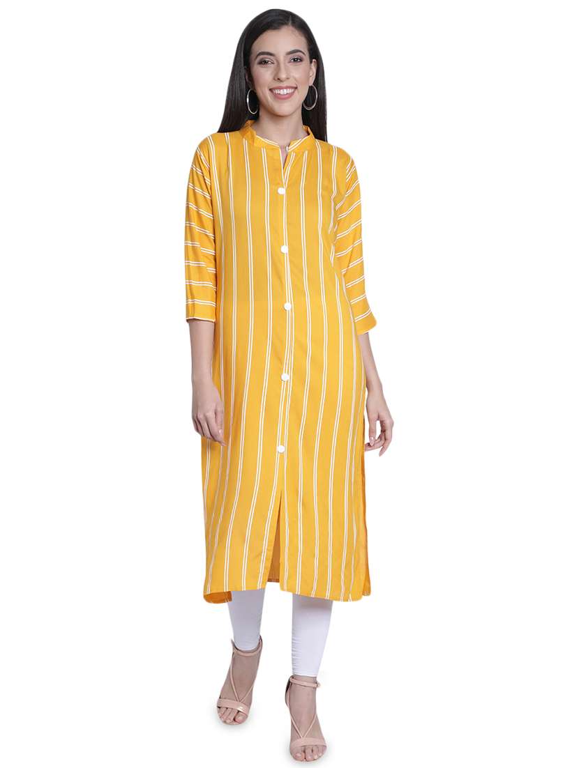 women's front slit kurta - 17419441 -  Zoom Image - 0