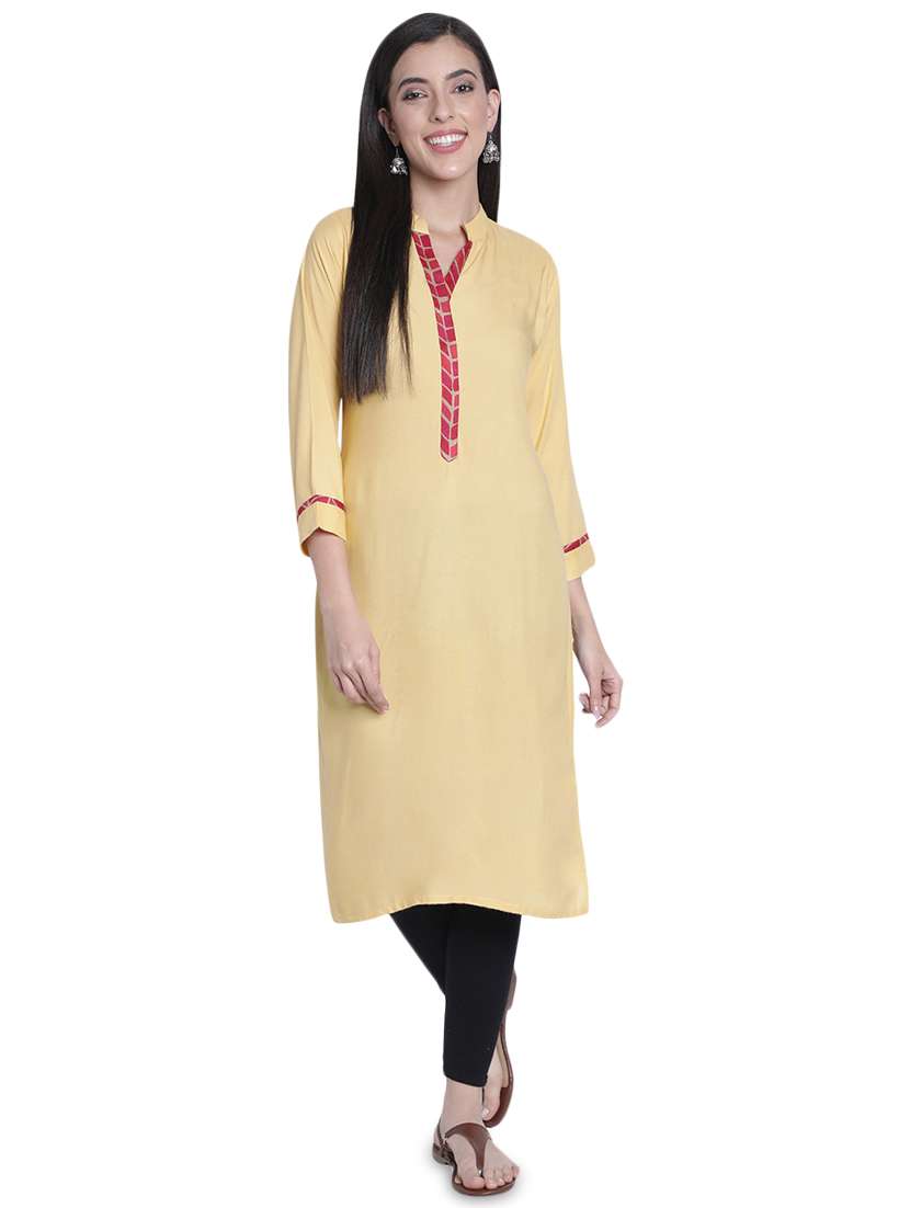 women's straight kurta