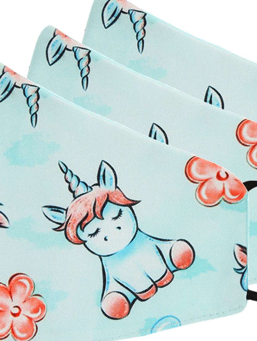 set of 3 printed masks  - 17420072 -  Standard Image - 2