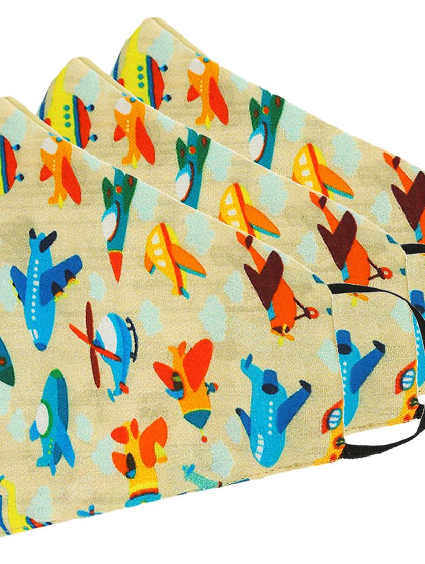 set of 3 printed masks - 17420088 - Standard Image - 2