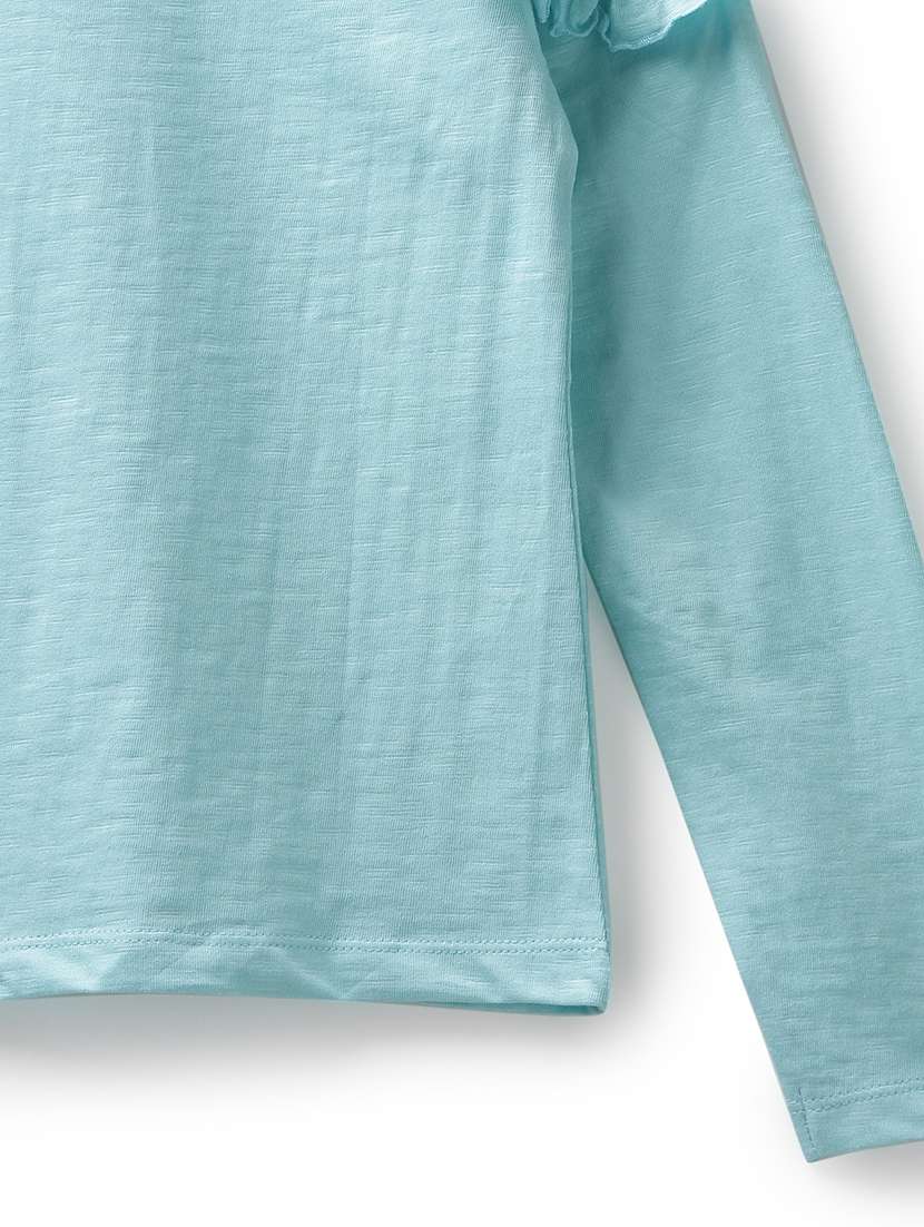 blue cotton jersey tee - 17422328 -  Standard Image - 2