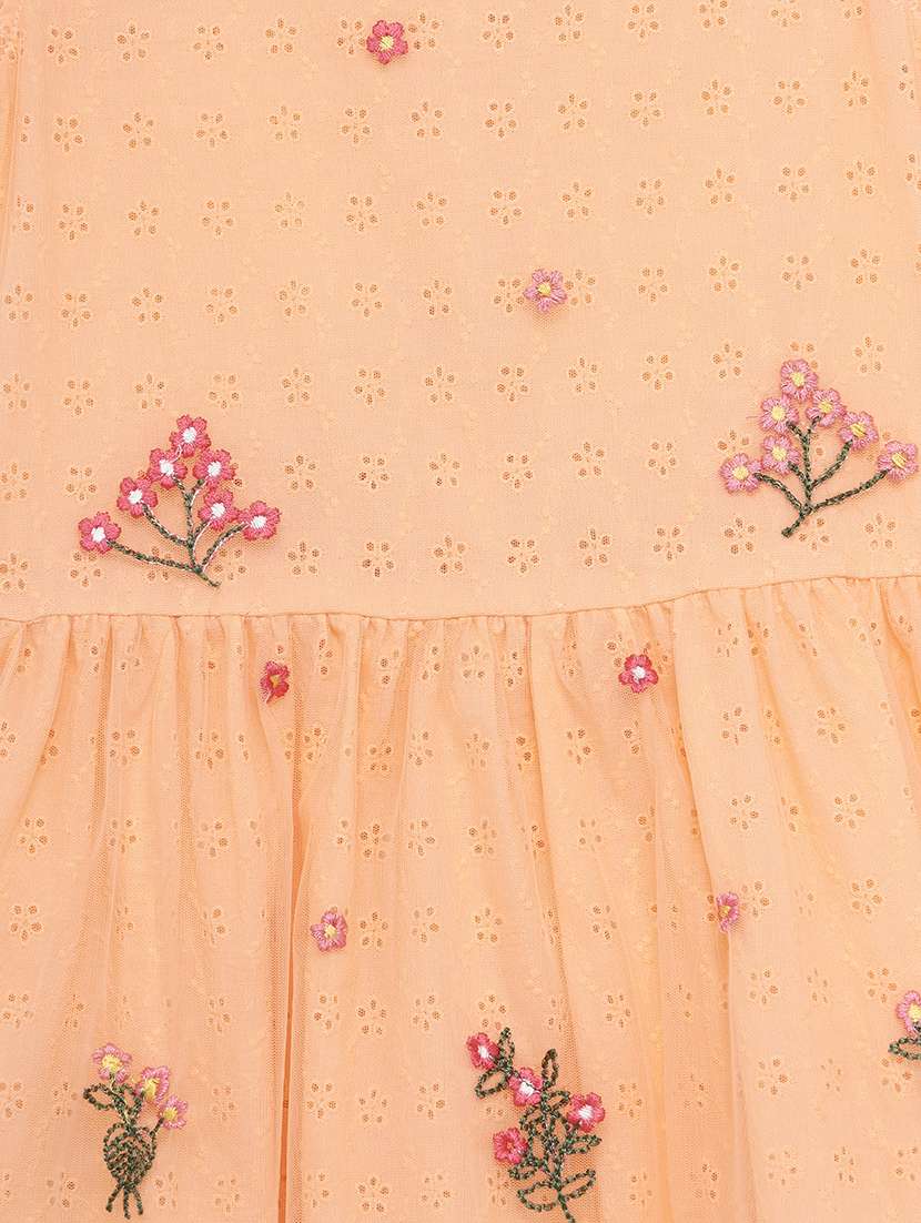 pink cotton frock - 17423289 - Standard Image - 2
