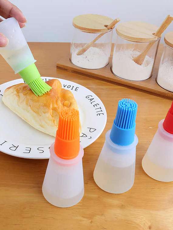 silicone baking kitchen oil brush high temperature tool - 17423298 - Standard Image - 2