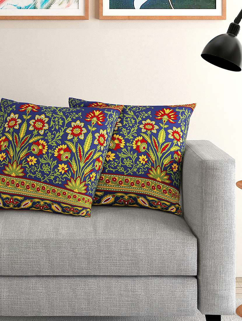 velvet cushion cover (set of 2) - 17423935 - Zoom Image - 0