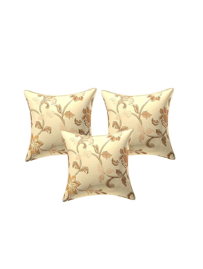  rayon embroidery cushion cover (set of 3)
