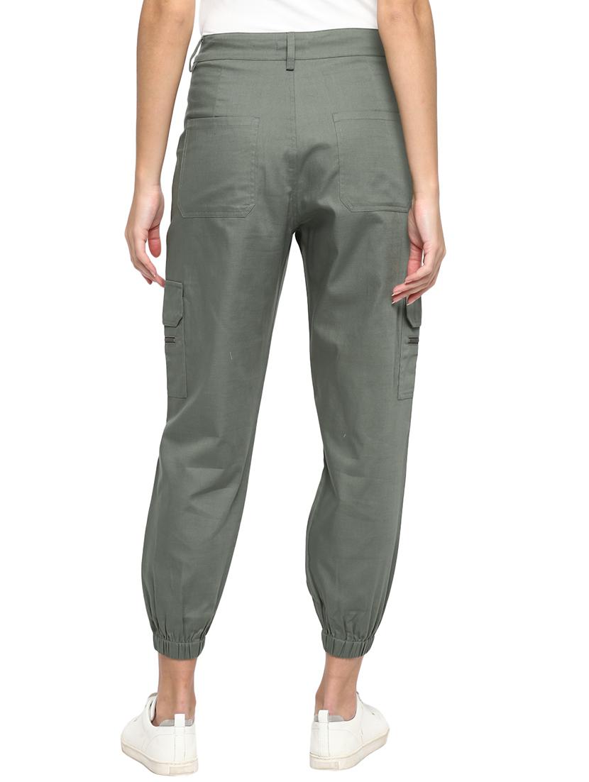 mid rise solid jogger - 17425532 - Standard Image - 2