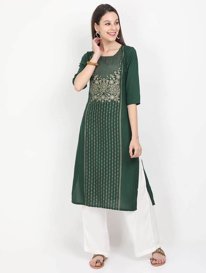 women's straight kurta