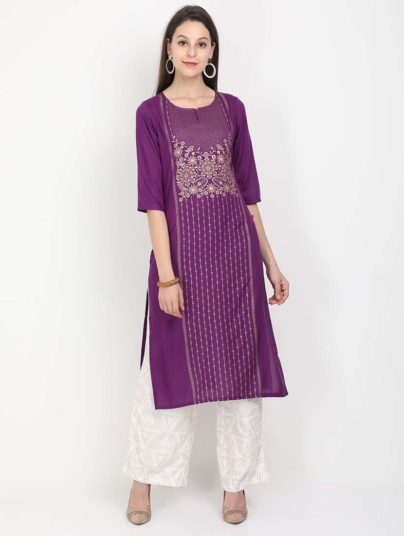 women's straight kurta