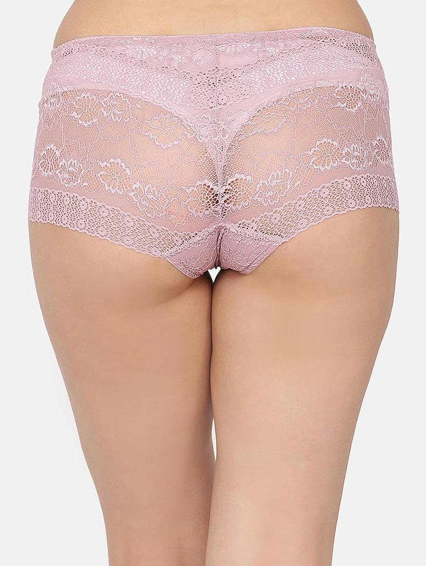 lace detail boy shorts panty - 17426700 - Standard Image - 2