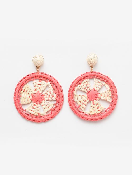 red metal drop earring - 17428168 -  Standard Image - 0