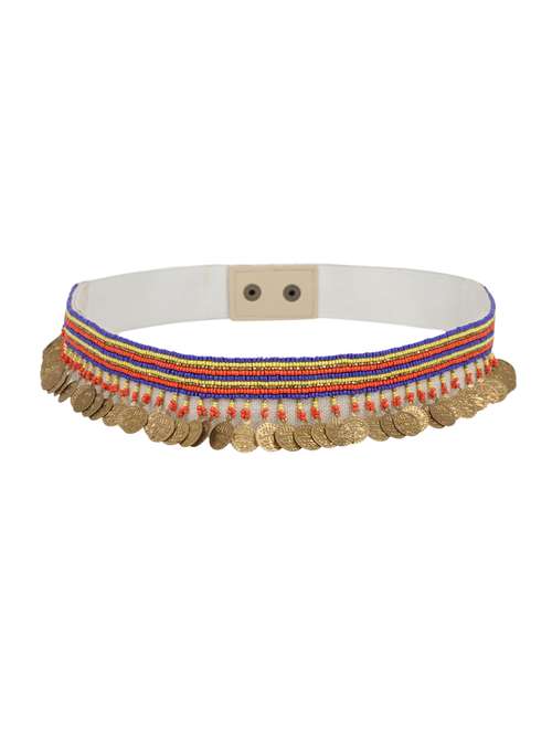 multi colored canvas belt - 17429295 - Standard Image - 0