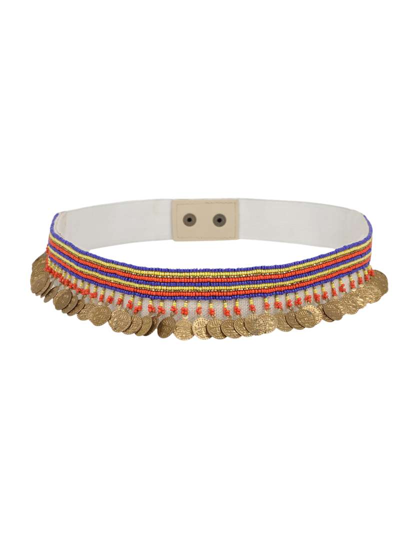 multi colored canvas belt - 17429295 - Zoom Image - 0