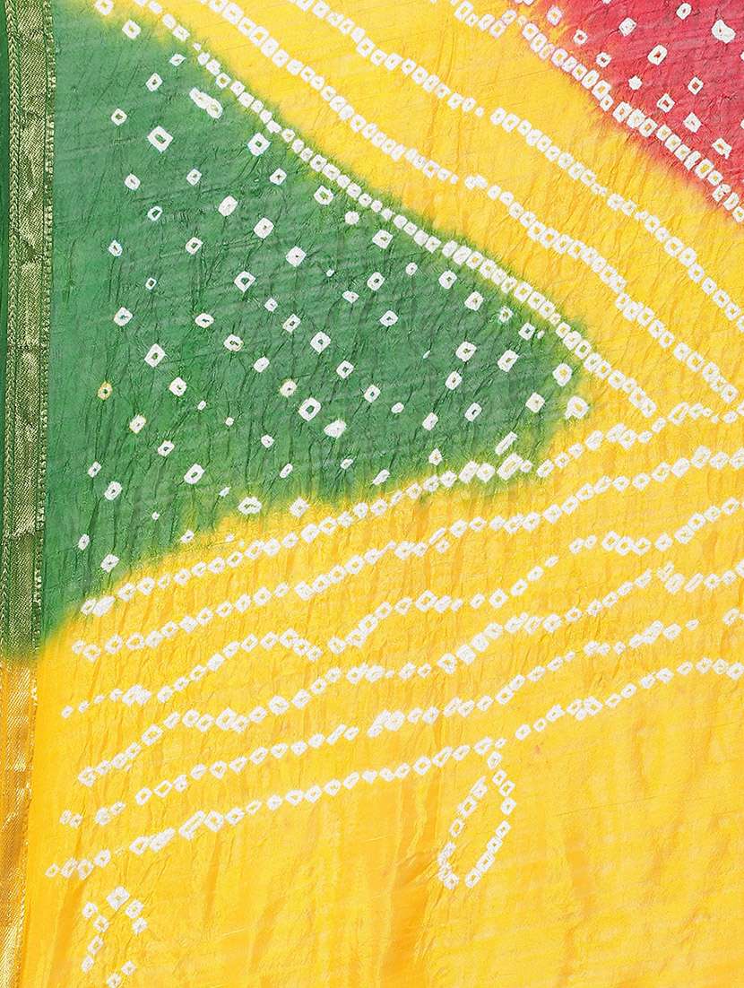Multi Colored Crepe Dupatta