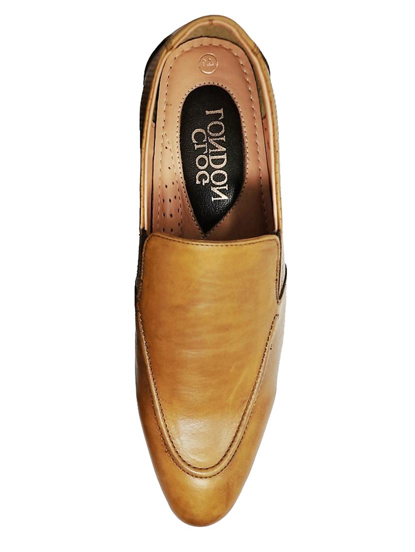 tan leather slip on loafers - 17432448 - Standard Image - 2