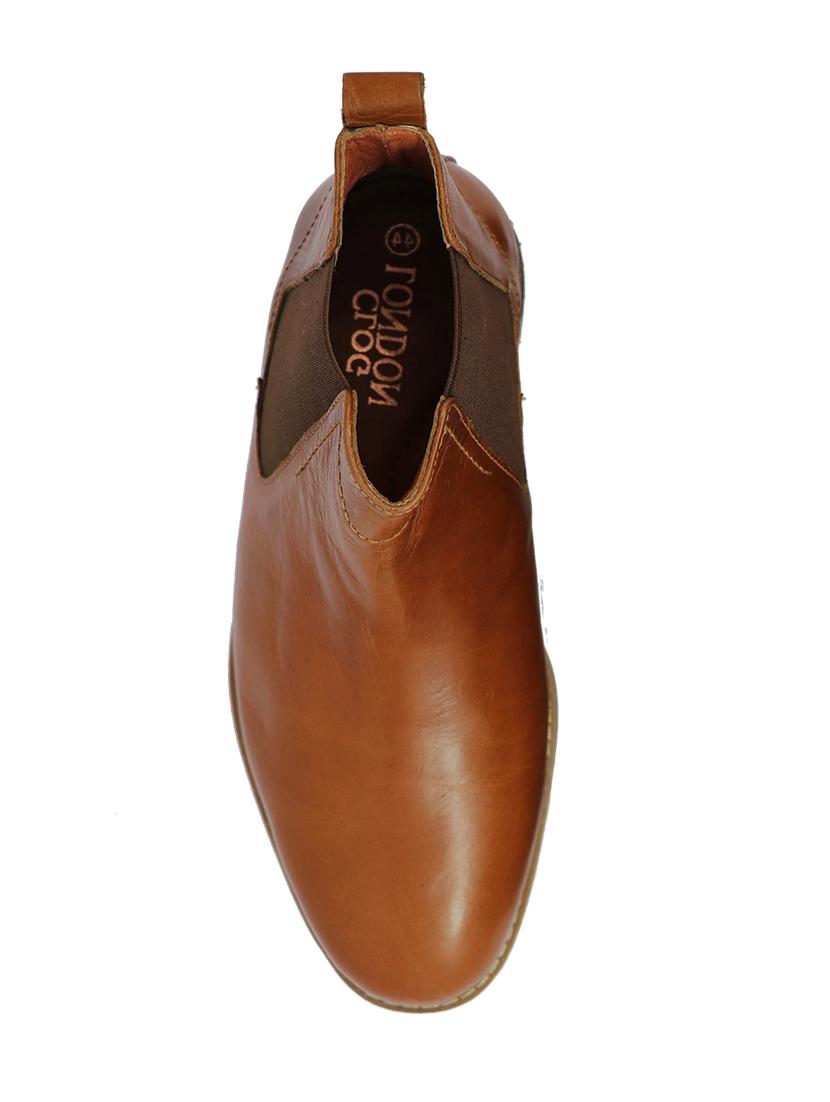 tan leather high ankle boots - 17432476 - Standard Image - 2